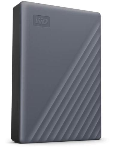 Western Digital My Passport WDBY3J0060BGY-WESN Disco Duro Externo 6TB 2.5" Micro USB B 3.2 Gris