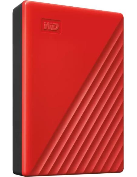 Western Digital My Passport WDBR9S0060BRD-WESN Disco Duro Externo 6TB 2.5" Micro USB B 3.2 Rojo