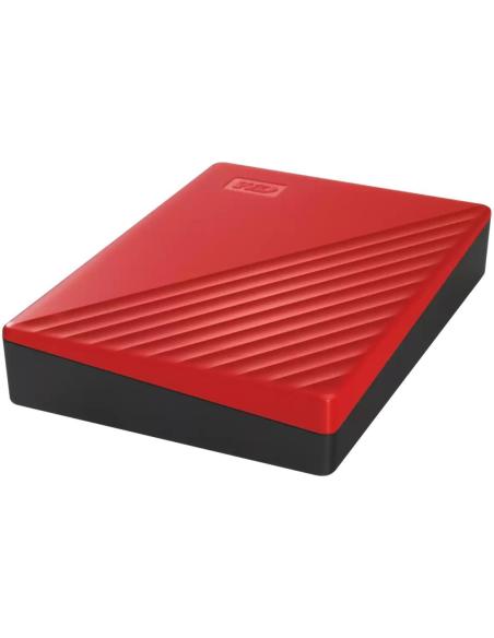 Western Digital My Passport WDBR9S0060BRD-WESN Disco Duro Externo 6TB 2.5" Micro USB B 3.2 Rojo
