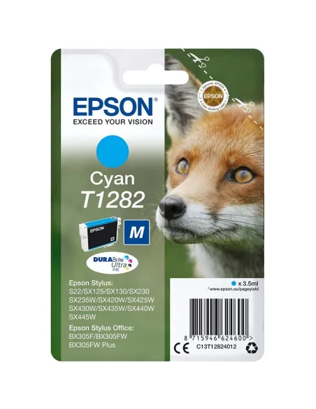 Epson Cartucho T1282 Cyan