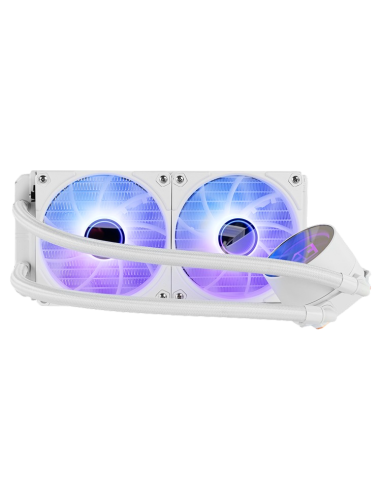 Nox Hummer M-240 ARGB Kit de Refrigeración Líquida 240mm Blanca