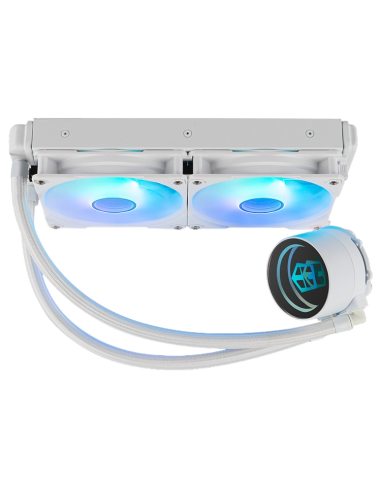 Nox Hummer M-240 ARGB Kit de Refrigeración Líquida 240mm Blanca