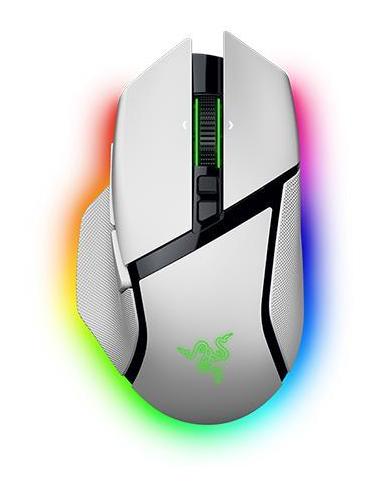 Razer Basilisk V3 Pro Ratón Gaming Inalámbrico 35000 DPI Blanco