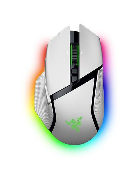 Razer Basilisk V3 Pro Ratón Gaming Inalámbrico 35000 DPI Blanco