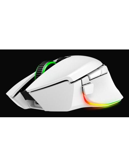 Razer Basilisk V3 Pro Ratón Gaming Inalámbrico 35000 DPI Blanco