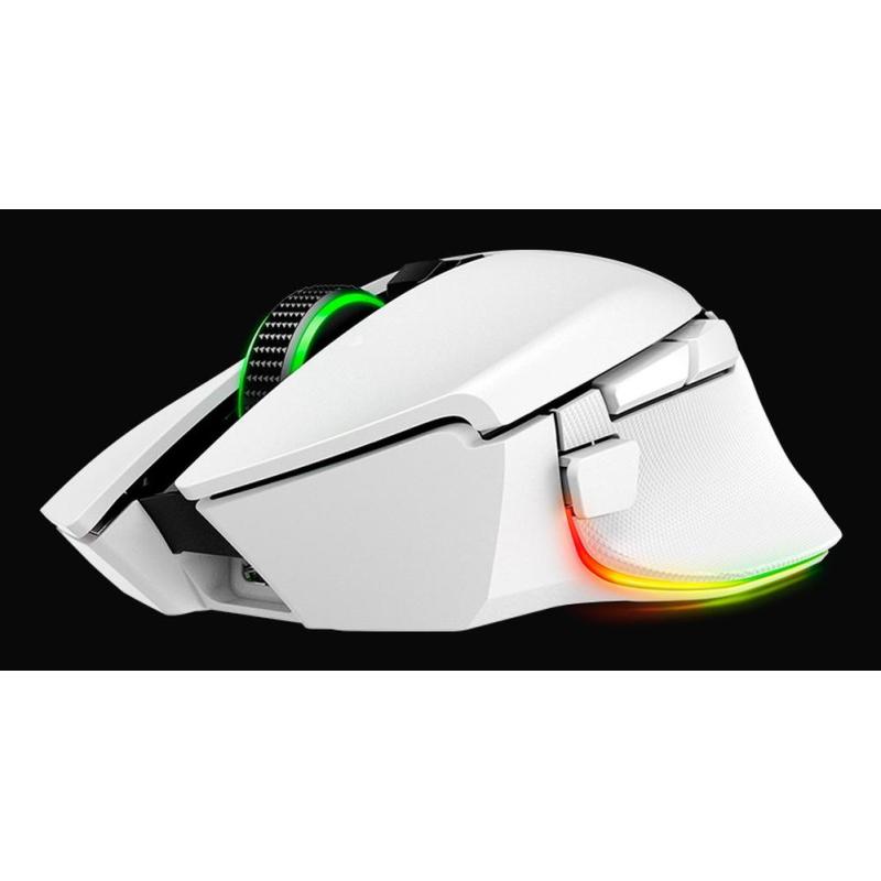 Razer Basilisk V3 Pro Ratón Gaming Inalámbrico 35000 DPI Blanco