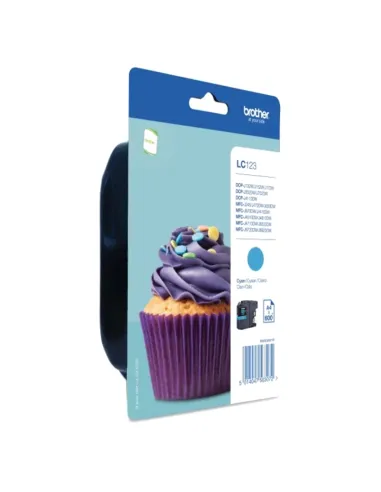 Brother Cartucho LC123CBP Cian Blister