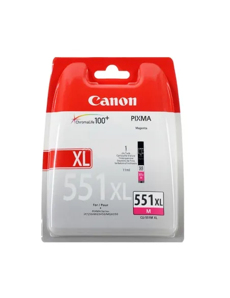 Canon Cartucho CLI-551M XL Magenta