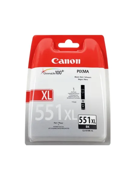 Canon Cartucho CLI-551BK XL Negro