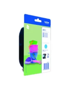 Brother LC221CBP Cartucho de Tinta Cian-CCICTO0536
