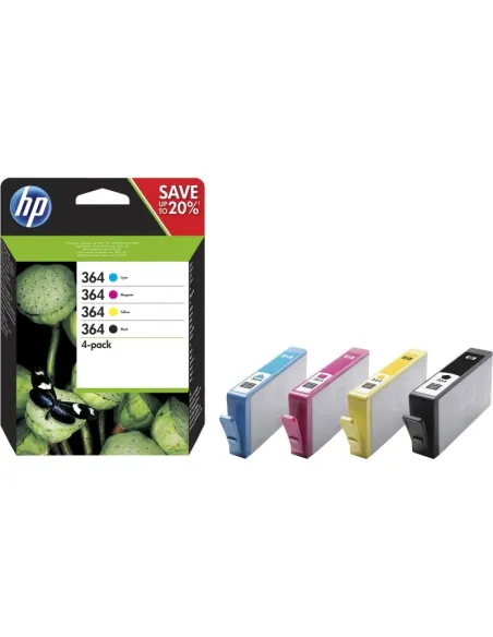 HP Cartucho Multipack 364 Negro+ Color