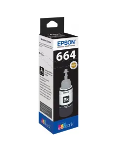 Epson T6641 Botella Tinta Ecotank Negro 70ml-CCICTO0567