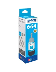 Epson T6641 Botella Tinta Ecotank Cian 70ml-CCICTO0569