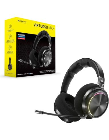 Corsair VIRTUOSO MAX Carbon Auriculares Inalámbricos Gaming