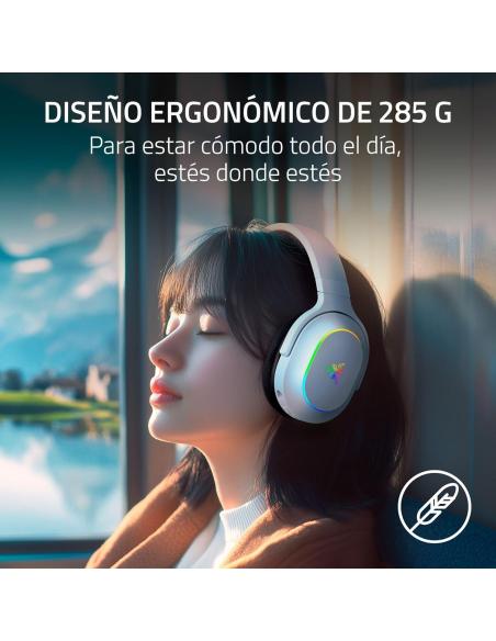 Razer Barracuda X Chroma Auriculares Inalámbricos Blanco