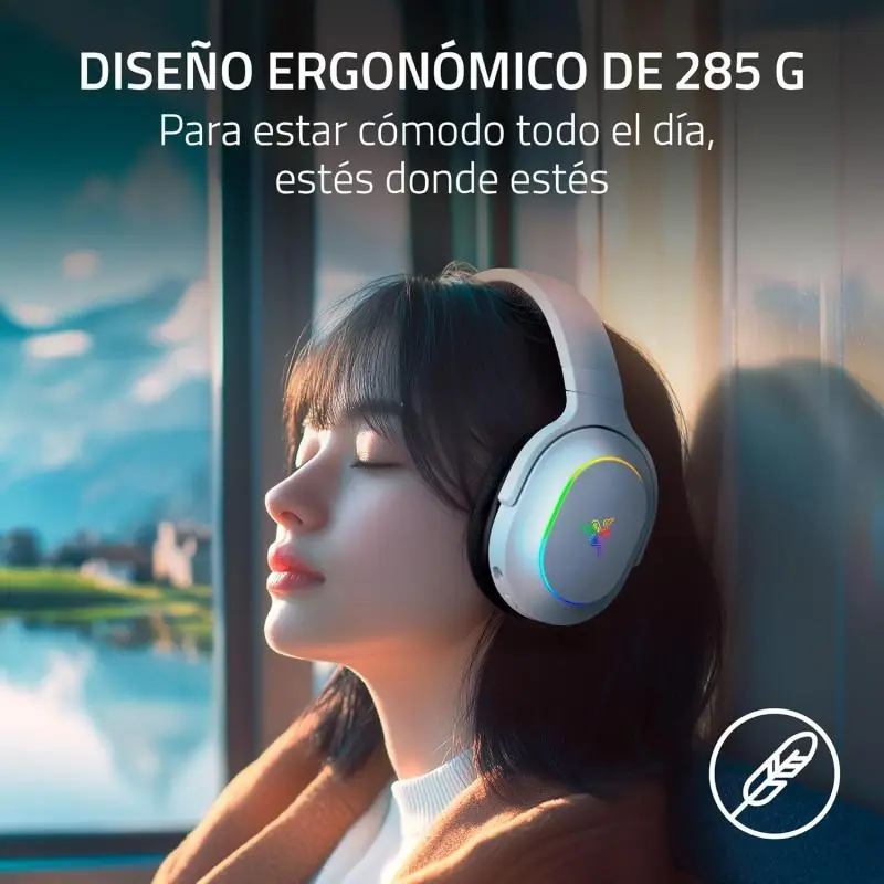 Razer Barracuda X Chroma Auriculares Inalámbricos Blanco