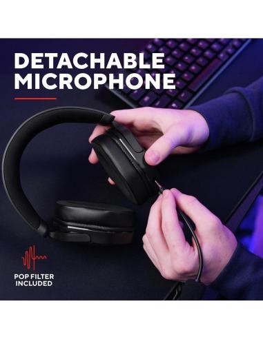 Trust GXT492 Carus Auriculares Negros