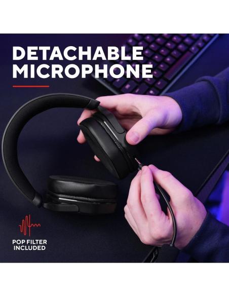 Trust GXT492 Carus Auriculares Negros