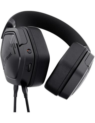 Trust GXT492 Carus Auriculares Negros