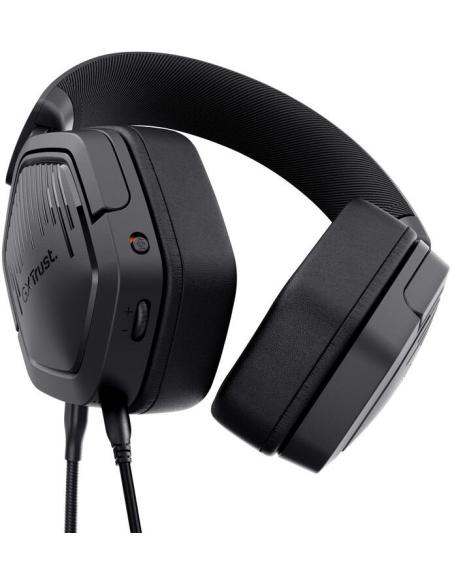 Trust GXT492 Carus Auriculares Negros