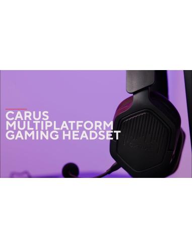 Trust GXT492 Carus Auriculares Negros