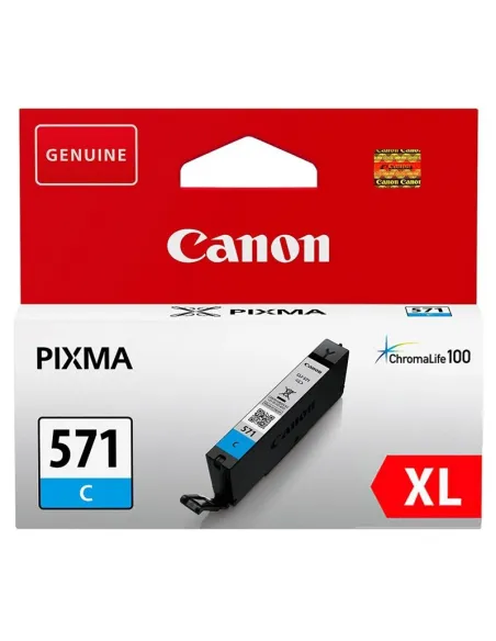 Canon Cartucho CLI-571CY XL Cian