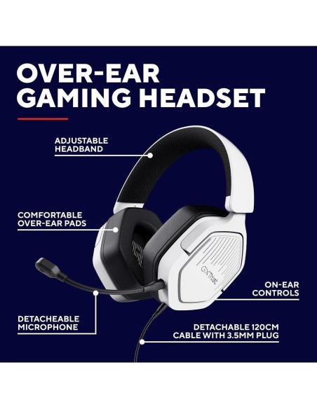 Trust GXT492 Carus Auriculares Blanco