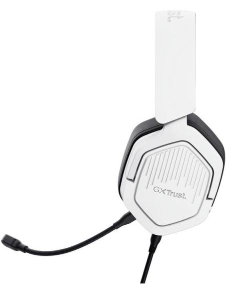 Trust GXT492 Carus Auriculares Blanco