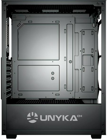 UNYkach Mir 100 Caja ATX Gaming Cristal Templado ARGB USB 3.2 Negra