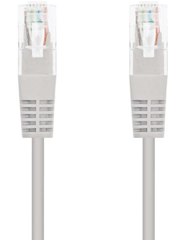 Nanocable 10.20.1301 Cable de Red RJ45 CAT.6 UTP LSZH 1 Metro Gris