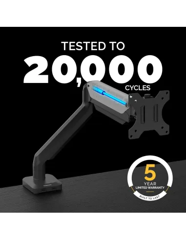 Fellowes 8043301 Platinum Series Soporte de Sobremesa para Monitor 32" Máx. 8Kg Negro