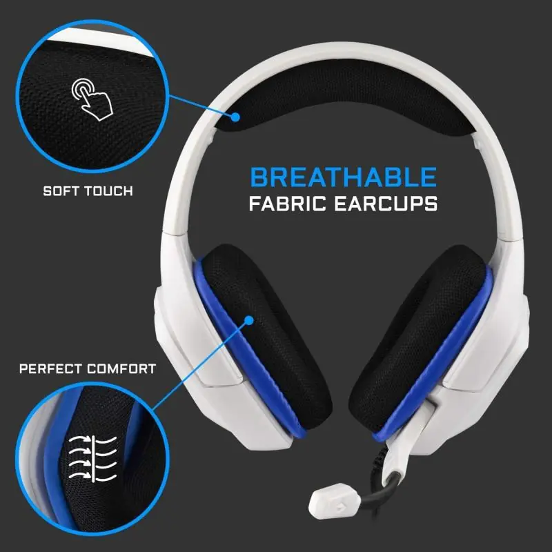 The G-Lab Korp Cobalt Auriculares Gaming Blancos