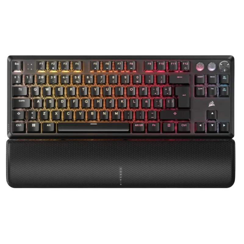 Corsair K70 PRO TKL Teclado Mecánico RGB USB-A Negro