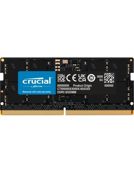Crucial CT16G56C46S5 DDR5 SO-DIMM 5600MHz 16GB ECC CL46