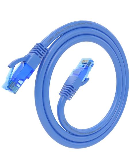 Aisens A135-0797 Cable de Red 50cm Cat.6 U/UTP Azul