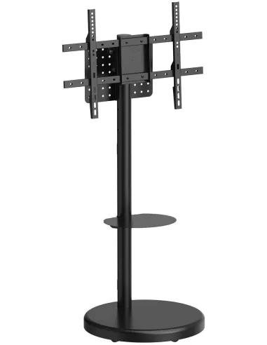 Aisens FT86TRE-303 Soporte de Suelo con Ruedas para Monitor/TV de 37"-86" Máx. 50 KG Negro