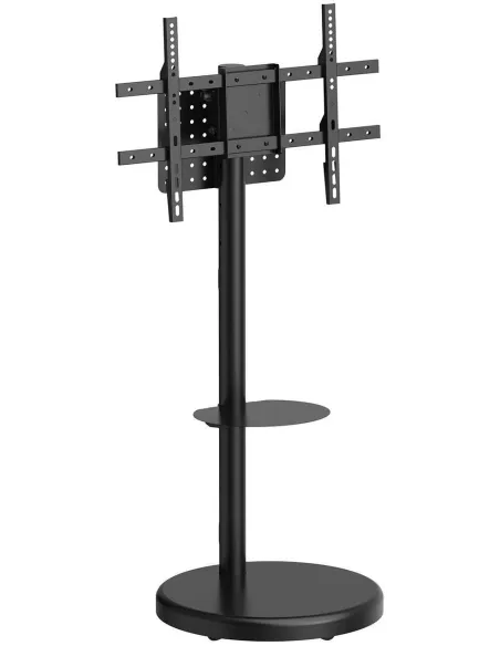 Aisens FT86TRE-303 Soporte de Suelo con Ruedas para Monitor/TV de 37"-86" Máx. 50 KG Negro