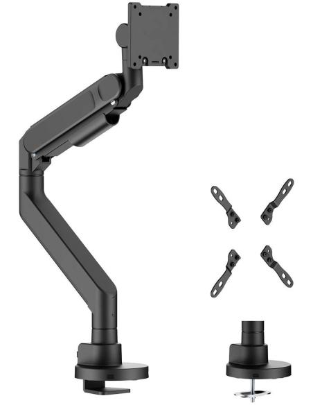 Aisens DT57TSR-307 Soporte de Mesa Giratorio para Monitor/TV de 24"-57" Máx. 27 KG Negro