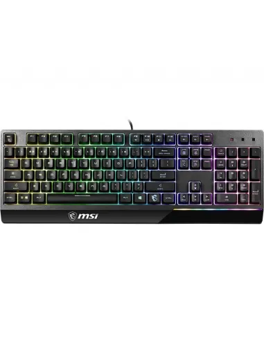 MSI Vigor GK30 Teclado LED RGB USB Negro