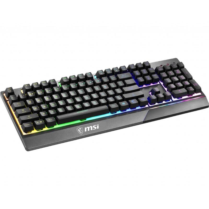 MSI Vigor GK30 Teclado LED RGB USB Negro