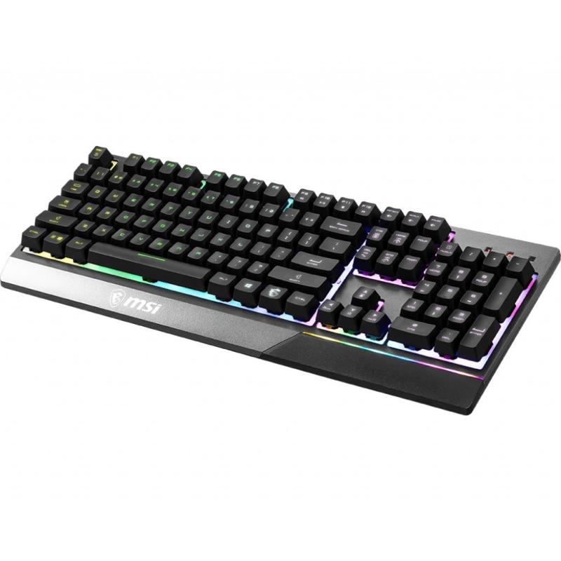 MSI Vigor GK30 Teclado LED RGB USB Negro