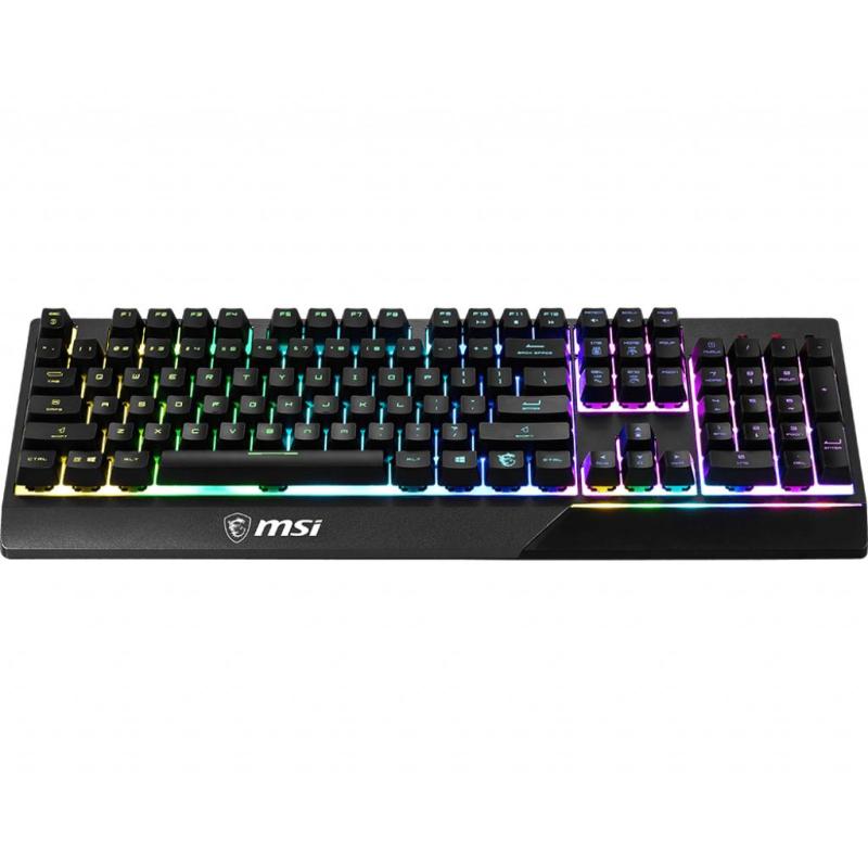 MSI Vigor GK30 Teclado LED RGB USB Negro