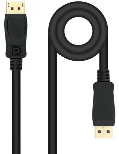 Nanocable 10.15.2605 Cable Displayport v1.3 Macho/Macho 5M Negro-CABL60874
