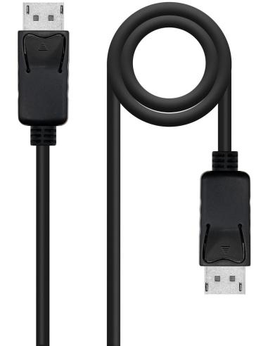 Nanocable 10.15.2701 Cable Displayport v1.2 Macho a Macho 1M Negro