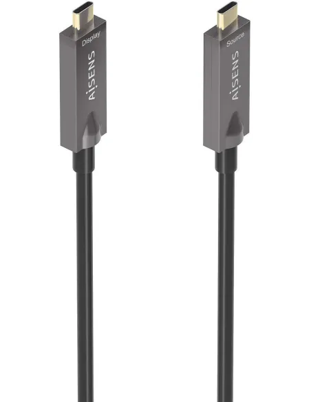 Aisens A157-0882 Cable USB-C a USB-C Macho/Macho 10 m Negro