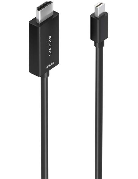 Aisens A125-0889 Conversor Mini DisplayPort a HDMI 3M Negro