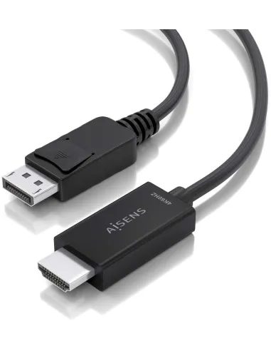 Aisens A125-0893 Conversor DisplayPort a HDMI 1.5M Negro