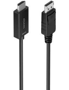 Aisens A125-0894 Conversor DisplayPort a HDMI 2M Negro-CABL60918