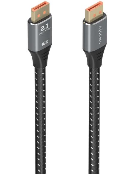 Aisens A158-0901 Cable DisplayPort 2.1 8K 1M Negro