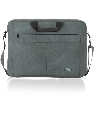 Aisens ASBG-BC025-GR Maletín para Portátil hasta 15.6" Gris